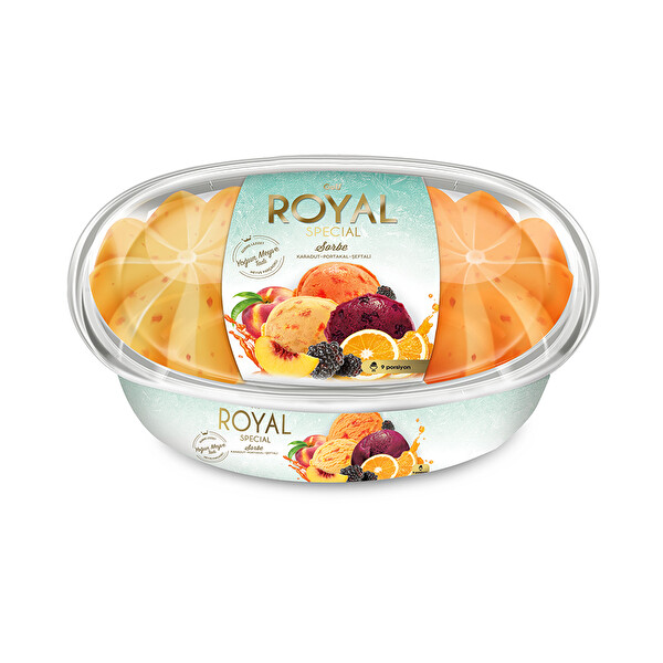 Royal Special Sorbe Portakal Şeftali Karadut 900 ml Royal Special Sorbe Portakal Şeftali Karadut 900 ml