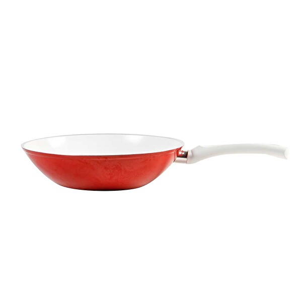 Schafer Seramik Wok Tava 28 Cm Kirmizi 30150377 Carrefoursa