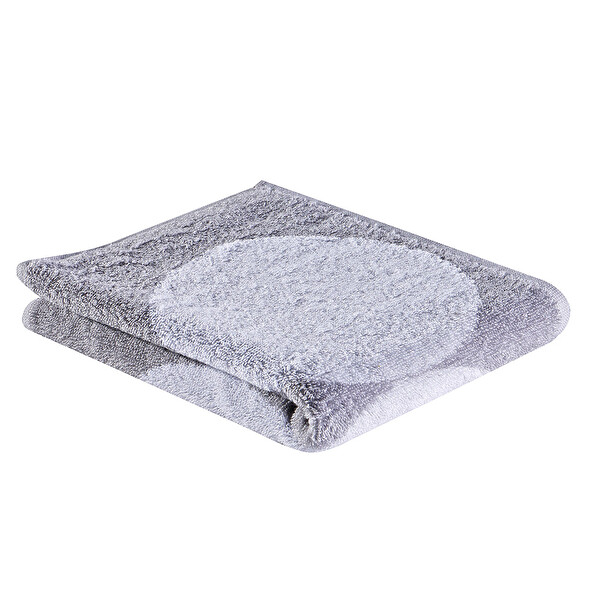Tex Lazo Yüz Havlusu Gri-Beyaz 50x80 cm Tex Lazo Yüz Havlusu Gri-Beyaz 50x80 cm