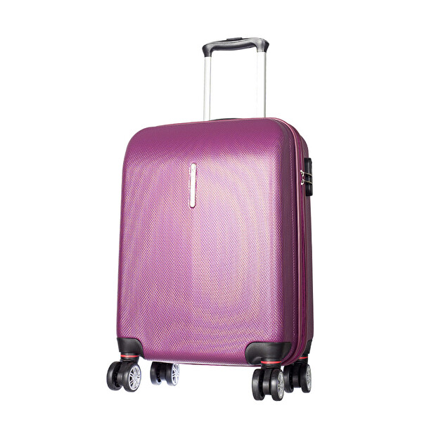CCS-5136 ABS Valiz 55 cm Mor CCS-5136 ABS Valiz 55 cm Mor