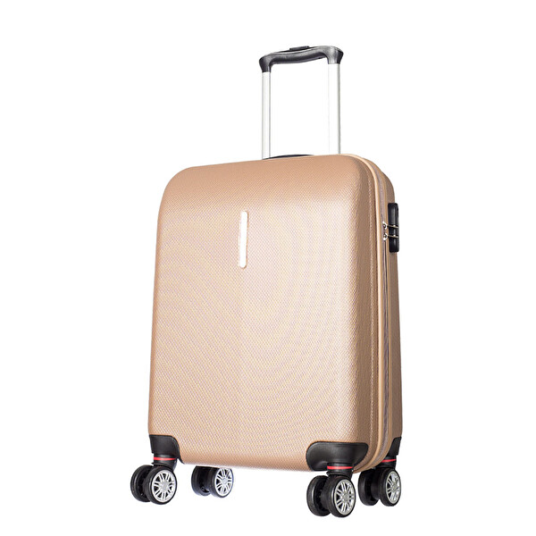 CCS-5136 ABS Valiz 55 cm Bej CCS-5136 ABS Valiz 55 cm Bej