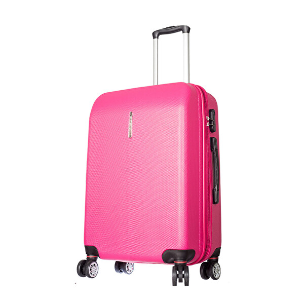 CCS-5136 ABS Valiz 65 cm Pembe CCS-5136 ABS Valiz 65 cm Pembe