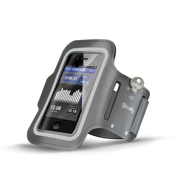 Celly ARMBAND02 İphone 5S İçin Kol Bandı - Gri Celly ARMBAND02 İphone 5S İçin Kol Bandı - Gri