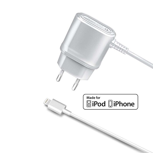 Celly TCIP5 Seyahat Şarjı 1A iPhone 5S/5C Celly TCIP5 Seyahat Şarjı 1A iPhone 5S/5C