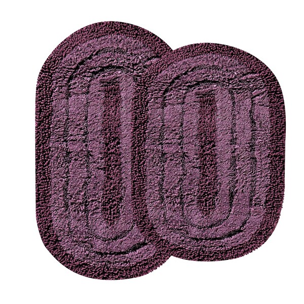 Cottonway 2'li Banyo Paspas Takımı Mürdüm Cottonway 2'li Banyo Paspas Takımı Mürdüm
