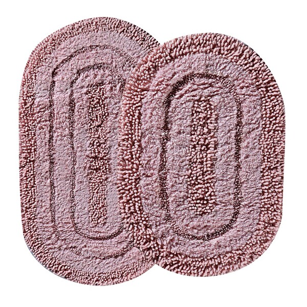 Cottonway 2'li Banyo Paspas Takımı Pembe Cottonway 2'li Banyo Paspas Takımı Pembe