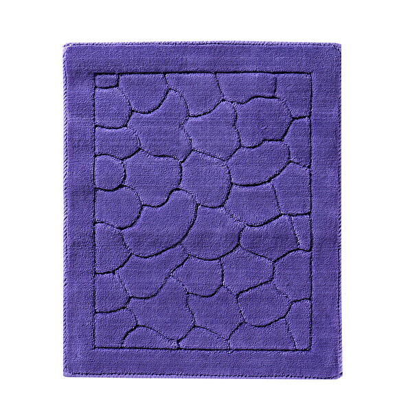 Taş Desen 50*60 Paspas Mor Taş Desen 50*60 Paspas Mor