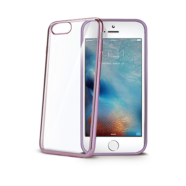 Celly iPhone 7 Plus Rose Laser Kılıf Celly iPhone 7 Plus Rose Laser Kılıf