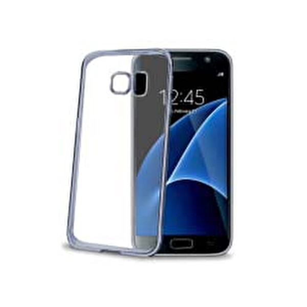 Celly Galaxy S7 Lazer Kılıf - Koyu Gümüş Celly Galaxy S7 Lazer Kılıf - Koyu Gümüş