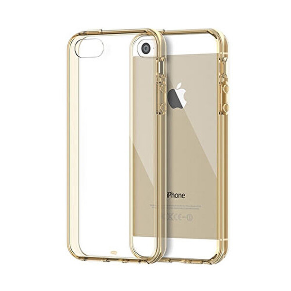 Addison IP-668S Gold iPhone 5S Yumuşak Koruma Kılıfı Addison IP-668S Gold iPhone 5S Yumuşak Koruma Kılıfı