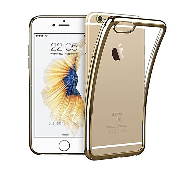 Addison IP-669S Gold iPhone 6S Yumuşak Koruma Kılıfı Addison IP-669S Gold iPhone 6S Yumuşak Koruma Kılıfı