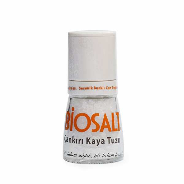 BiOSALT Çankırı Kaya Tuzu Seramik Değirmen 150 gr BiOSALT Çankırı Kaya Tuzu Seramik Değirmen 150 gr