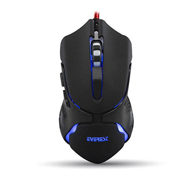 Everest Sgm-X8 Usb Siyah Gaming Mouse Pad Ve Oyuncu Mouse