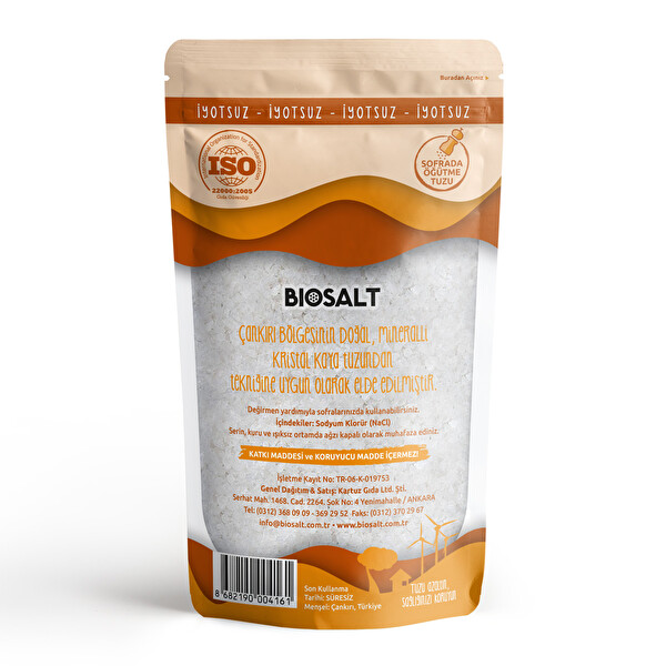 Biosalt Çankırı Kaya Tuzu 500 g Biosalt Çankırı Kaya Tuzu 500 g