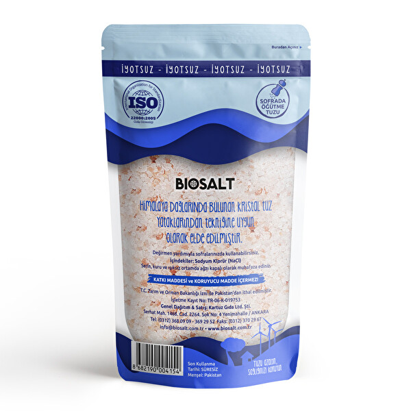 Biosalt Himalaya Tuzu 500 g Biosalt Himalaya Tuzu 500 g
