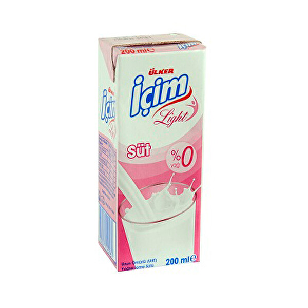 İçim Light Süt 200 ml İçim Light Süt 200 ml