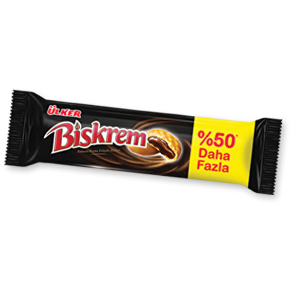 Ülker Biskrem Büyük Boy Rulo Bisküvi %50 Fazla 150 g Ülker Biskrem Büyük Boy Rulo Bisküvi %50 Fazla 150 g