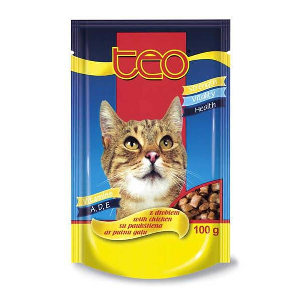 Teo 100 g Tavuklu Kedi Teo 100 g Tavuklu Kedi