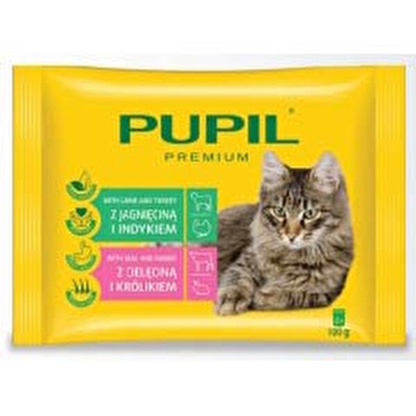 Pupil 4x100 g Kedi Maması Pupil 4x100 g Kedi Maması