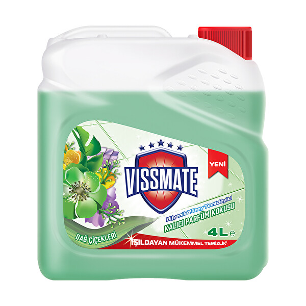 Vissmate Yüzey Temizleyici dağ Çiçekleri 4000 g Vissmate Yüzey Temizleyici dağ Çiçekleri 4000 g