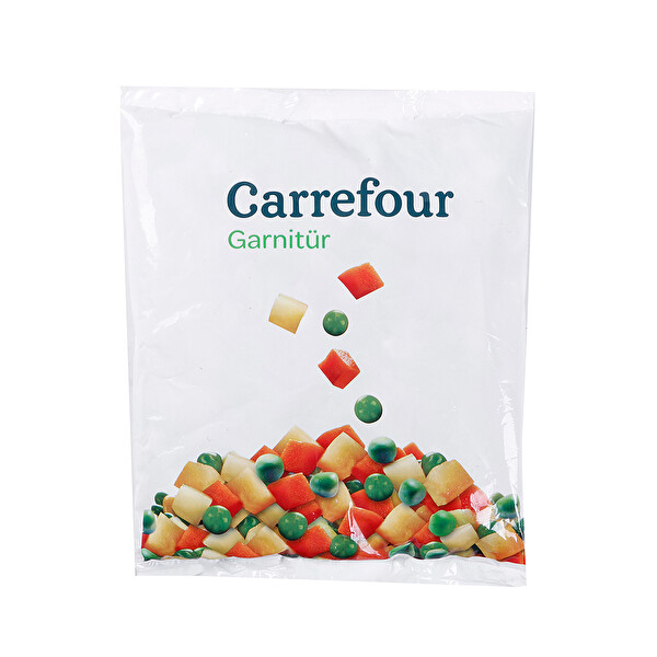 Carrefour Dondurulmuş Garnitür 450 gr Carrefour Dondurulmuş Garnitür 450 gr