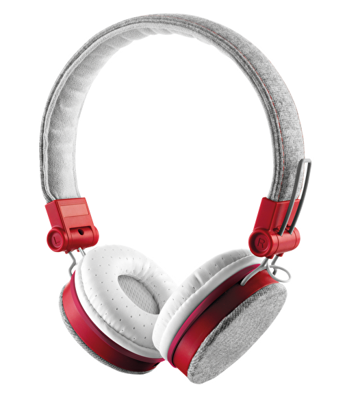 Trust 20073 Fyber Headphone Gri/Kırmızı Trust 20073 Fyber Headphone Gri/Kırmızı