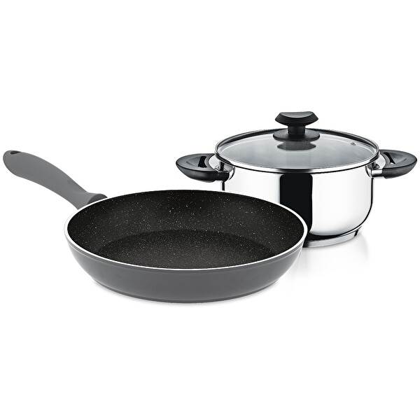 Hascevher Granit Tava Ve Tencere 20 Cm 30164835 Carrefoursa