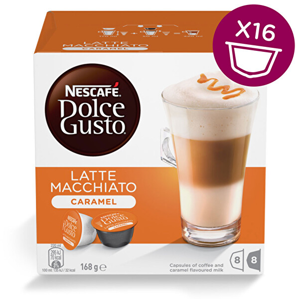 Nescafe Dolce Gusto Latte Macchiato Caramel 8 Adet