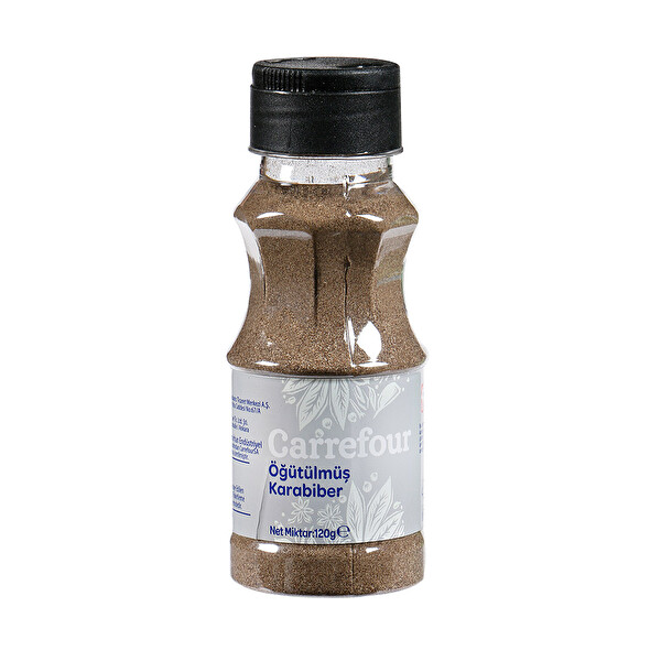 CARREFOUR KARABİBER TOZ PET 120 G CARREFOUR KARABİBER TOZ PET 120 G