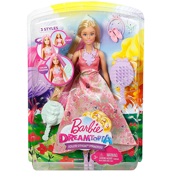 Barbie Hayaller Ülkesi Renkli Saçlı