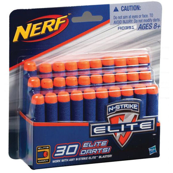 Nerf Elite Yedek Paket 30'lu Nerf Elite Yedek Paket 30'lu