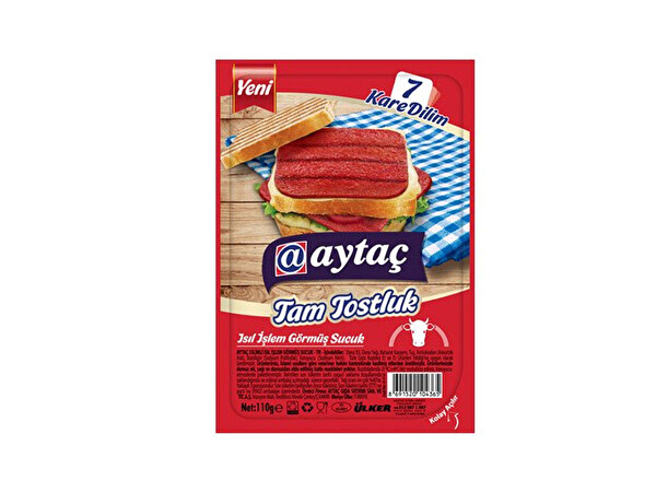 Aytaç Tam Tostluk Dana Kare Sucuk 110Gr Aytaç Tam Tostluk Dana Kare Sucuk 110Gr