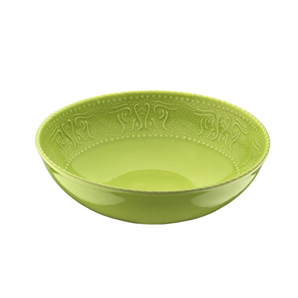 Kütahya Porselen NC Sunflower Yeşi Kase 19 cm Kütahya Porselen NC Sunflower Yeşi Kase 19 cm