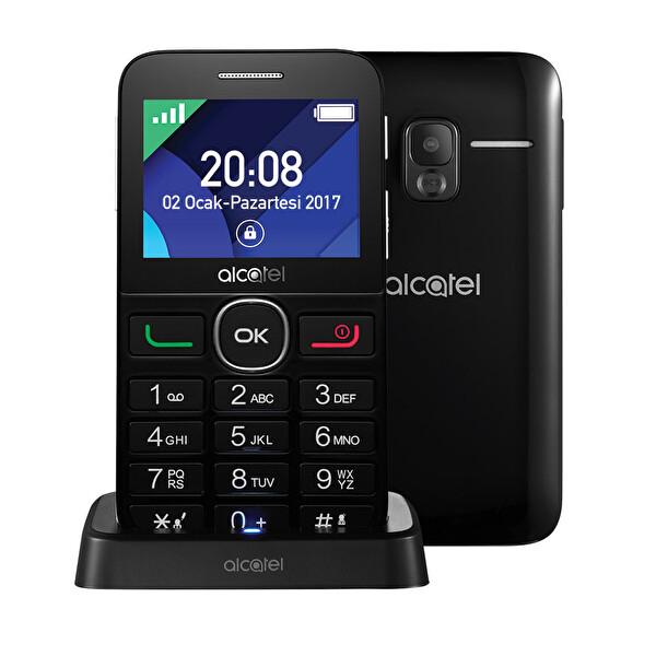 Alcatel 2008g Siyah Telefon 30167200 Carrefoursa