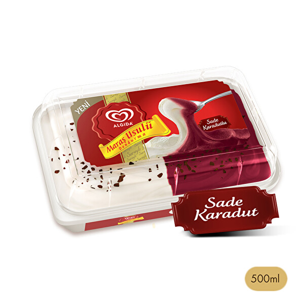 Algida Maraş Sade Karadut 500 g Algida Maraş Sade Karadut 500 g