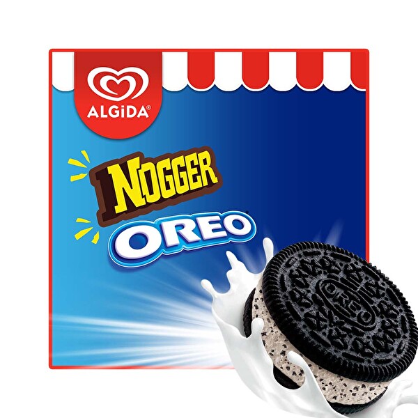 ALGIDA NOGGER OREO SANDWICH 125ML ALGIDA NOGGER OREO SANDWICH 125ML