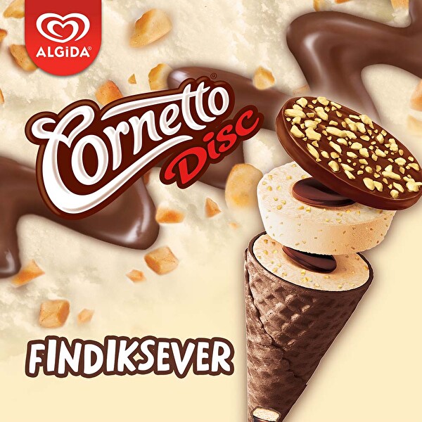CORNETTO DISC FINDIK 140ML