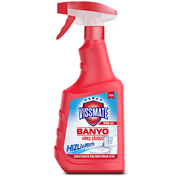 Vissmate Sprey Temizleyici Banyo 500 ml Vissmate Sprey Temizleyici Banyo 500 ml