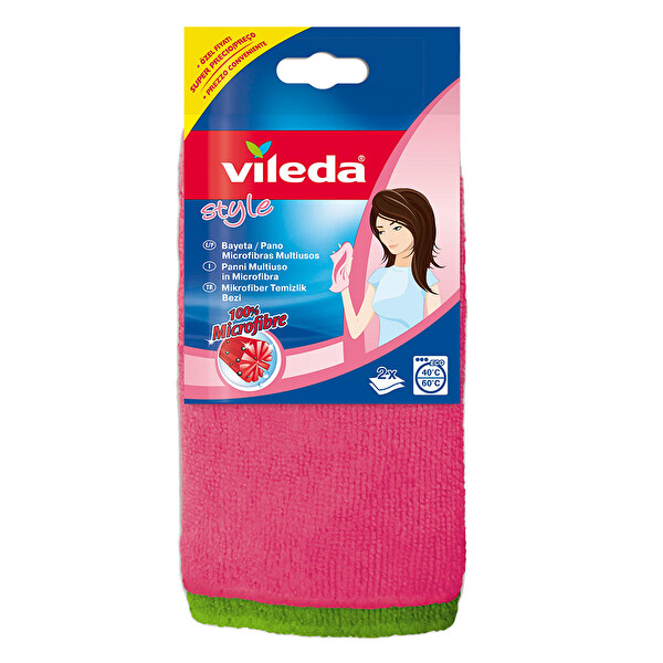 Vileda Style 2'li Açık Bez Vileda Style 2'li Açık Bez