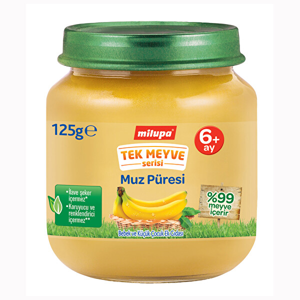 Milupa Muz Püresi 125 g