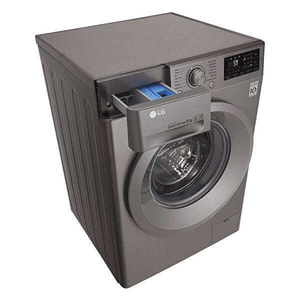 LG F2J5TNP7S 8 Kg Gümüş Çamaşır Makinesi LG F2J5TNP7S 8 Kg Gümüş Çamaşır Makinesi