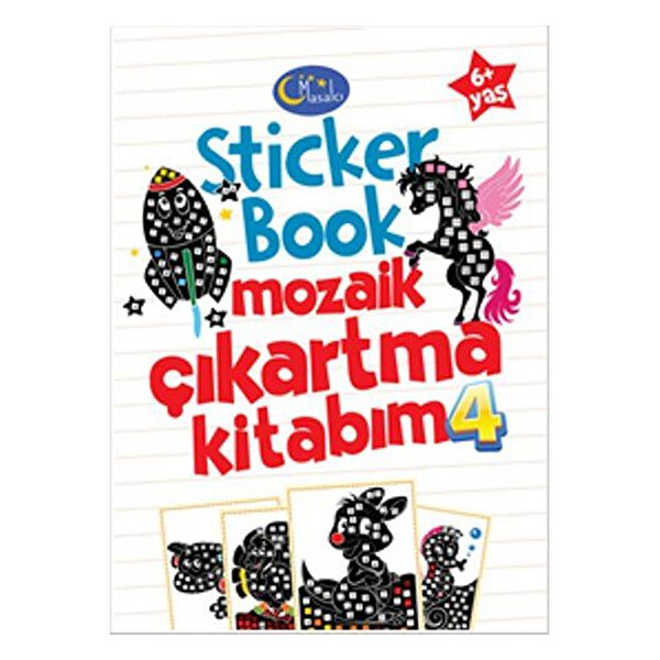 Sticker Book Mozaik Çıkartma Kitabım 4