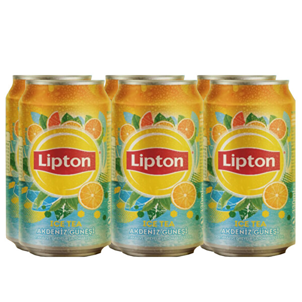 Lipton Ice Tea Akdeniz Güneşi Portakal Ve Greyfurt Aromalı Kutu 6*330 Ml Lipton Ice Tea Akdeniz Güneşi Portakal Ve Greyfurt Aromalı Kutu 6*330 Ml