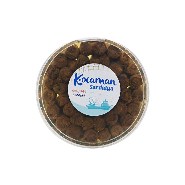 Kocaman Sardalya Ançüez Sade Marine 1000 Gr