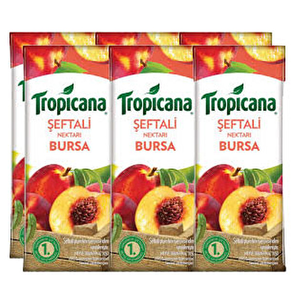 Tropicana Bursa Şeftali Nektarı Tetra 27*200 Ml