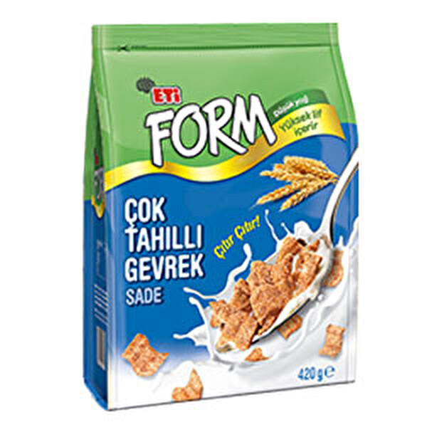 Eti Form Çok Tahıllı gevrek Sade 420 g