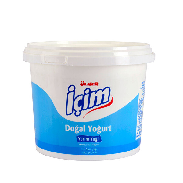 İçim Yarım Yağlı Homojonize Yarım Yağlı Yoğurt 5 kg İçim Yarım Yağlı Homojonize Yarım Yağlı Yoğurt 5 kg