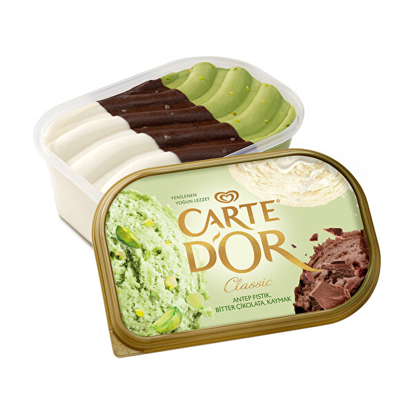 Carte D'or Classic Antepfıstık &amp; Bitter Çikolata &amp; Kaymak 925 ml