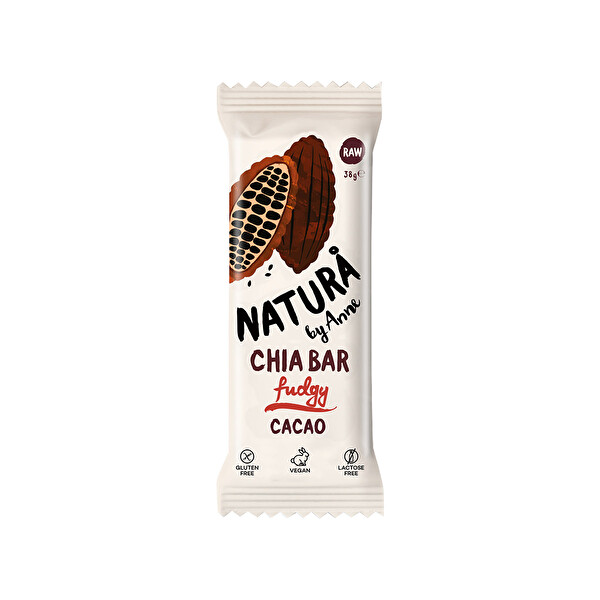 Natura Chia Bar Cacao 38 g Natura Chia Bar Cacao 38 g