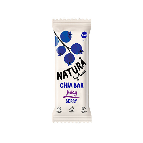 Natura Chia Bar Berry 38 g Natura Chia Bar Berry 38 g